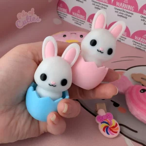 bunny in shell fidget desk toy