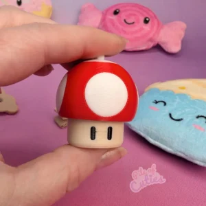 Mushroom gaming fidget clicker toy